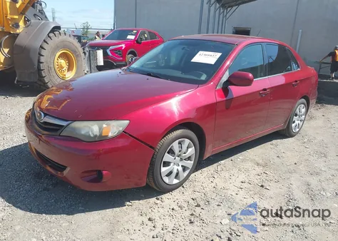 2011 Subaru Impreza 2.5I z USA, uszkodzony, nr VIN JF1GE6A69BH522156